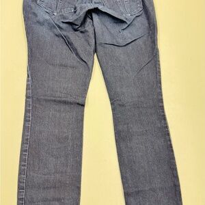 Faded to Blue Maternity straight leg blue jeans size PXS #maternityjeans